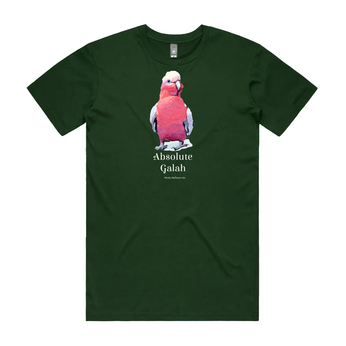 "Absolute galah" unisex/mens staple tee