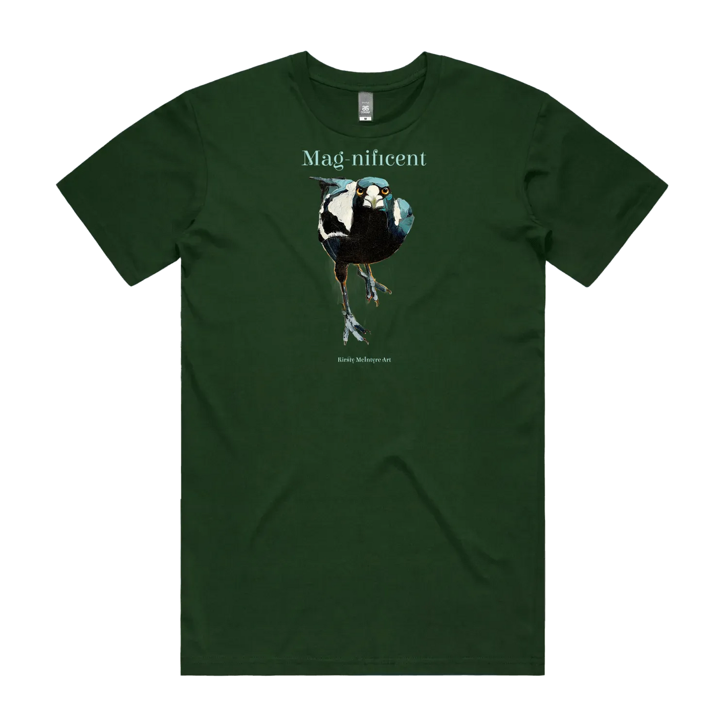 Forest Green front flat lay