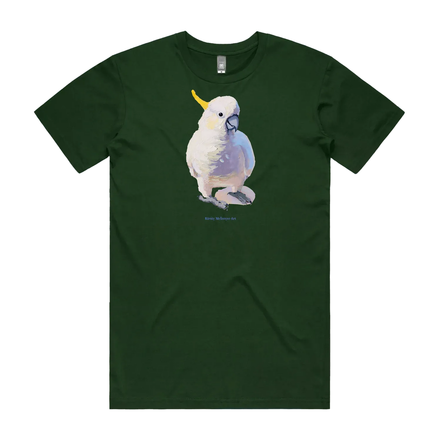 Forest Green front flat lay