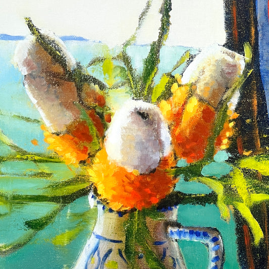 "Banksia Bay"; Limited edition print; 50cm image on 55x57cm paper, unframed