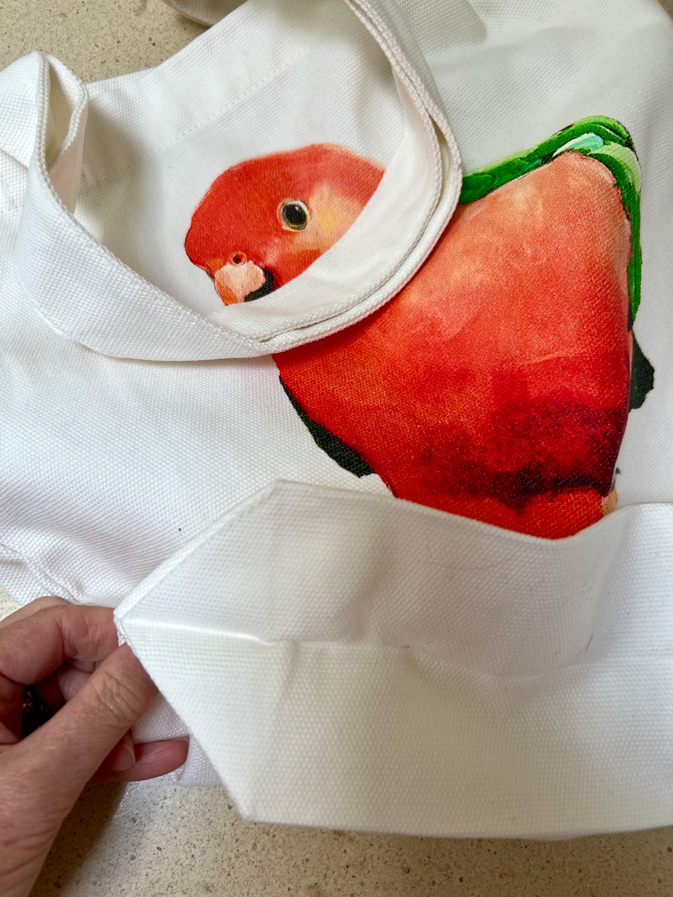 Cocky "Got my eye on you" heavy cotton tote