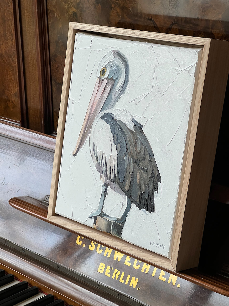 Pelican portrait
