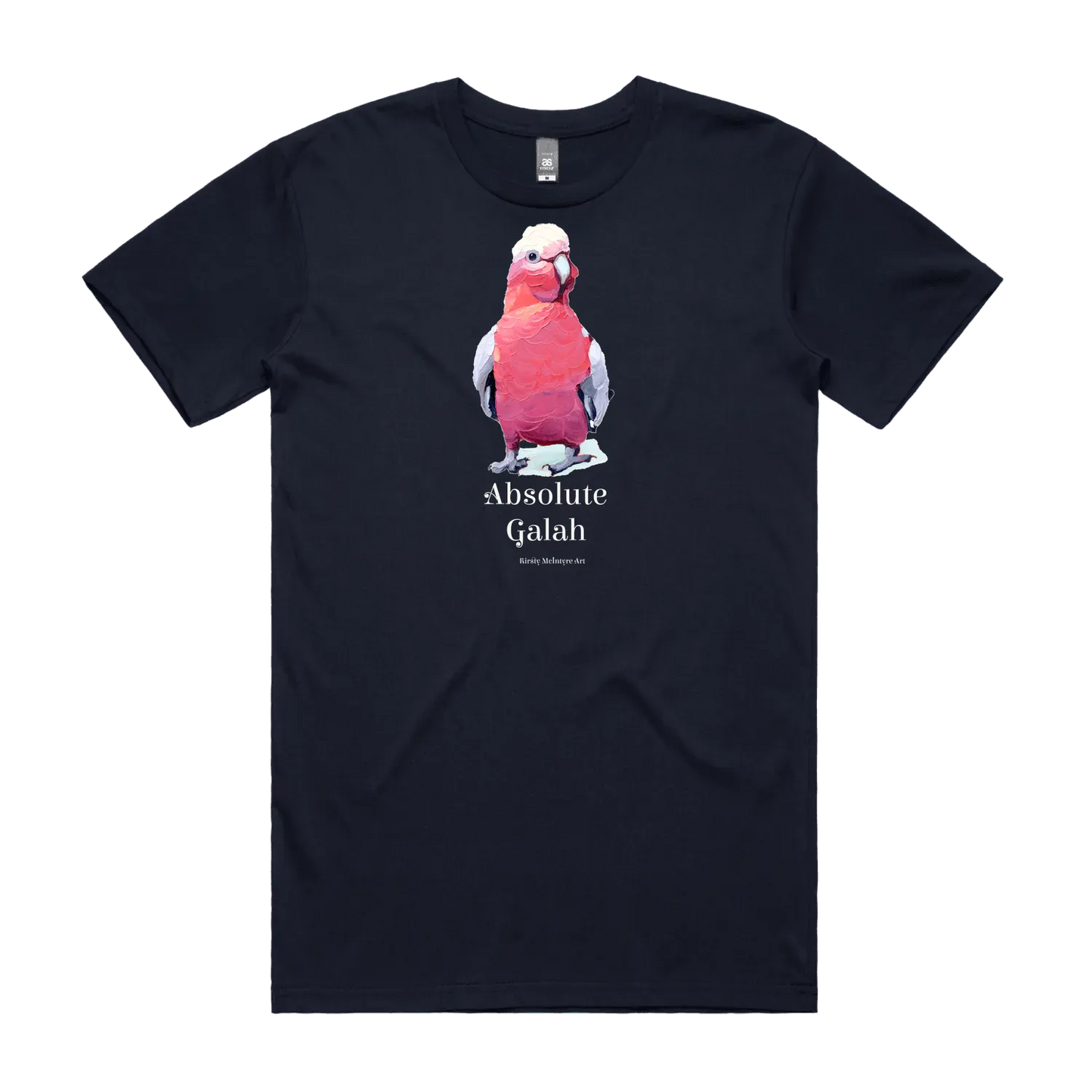 "Absolute galah" unisex/mens staple tee