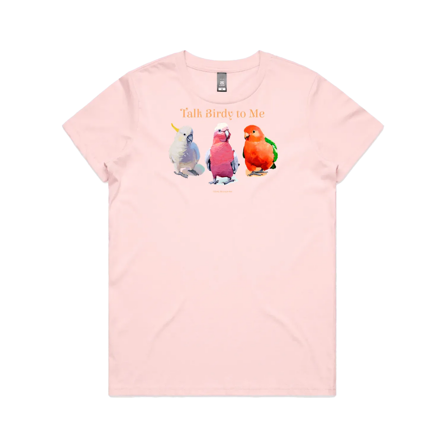 Pink front flat lay