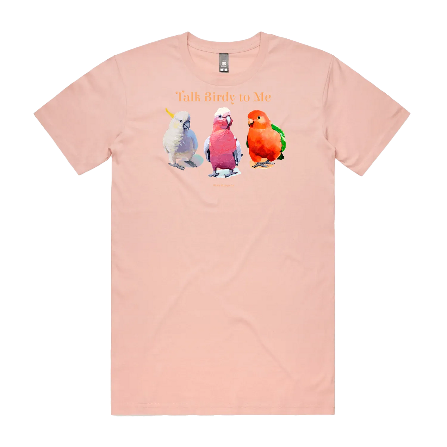 Pink front flat lay