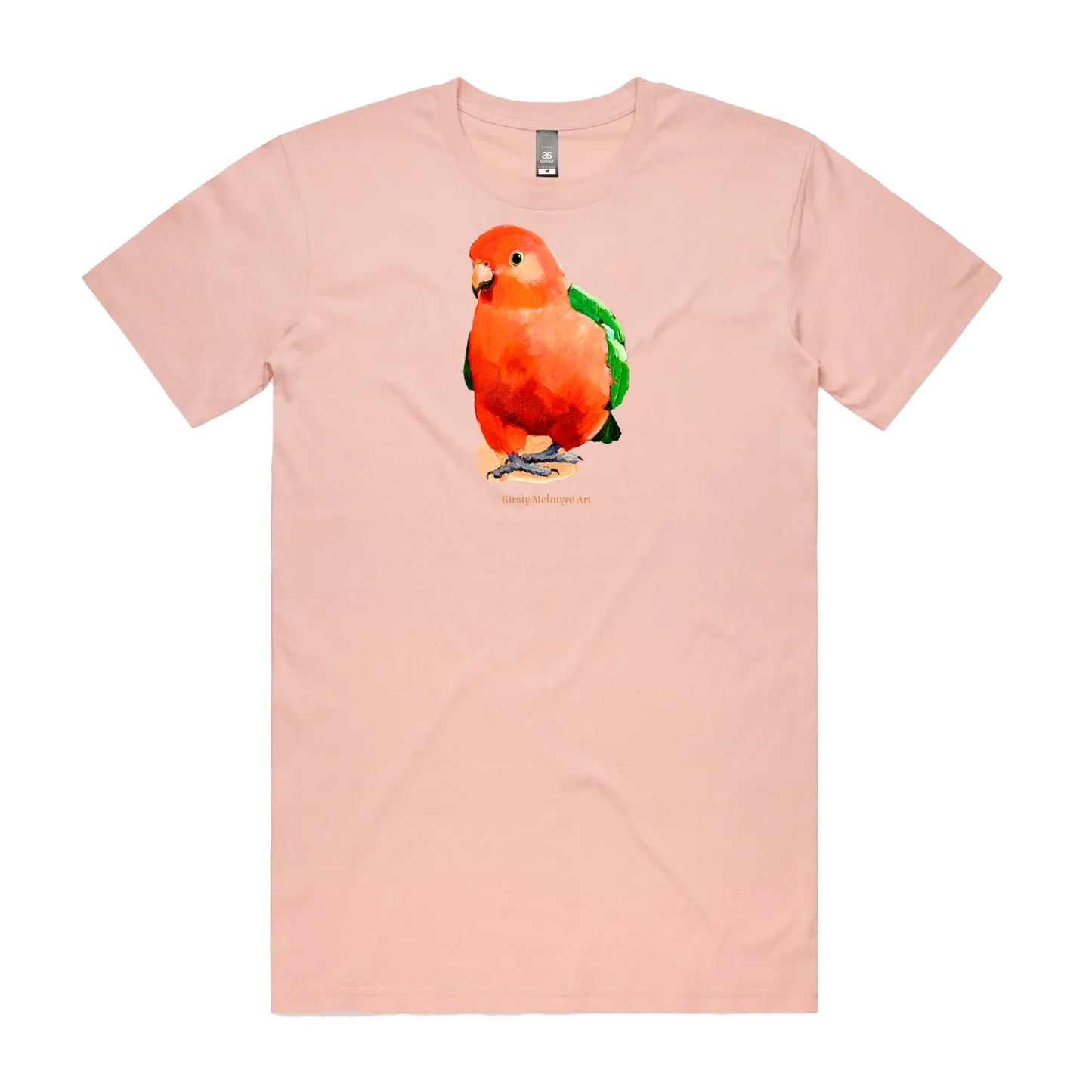 Pink front flat lay