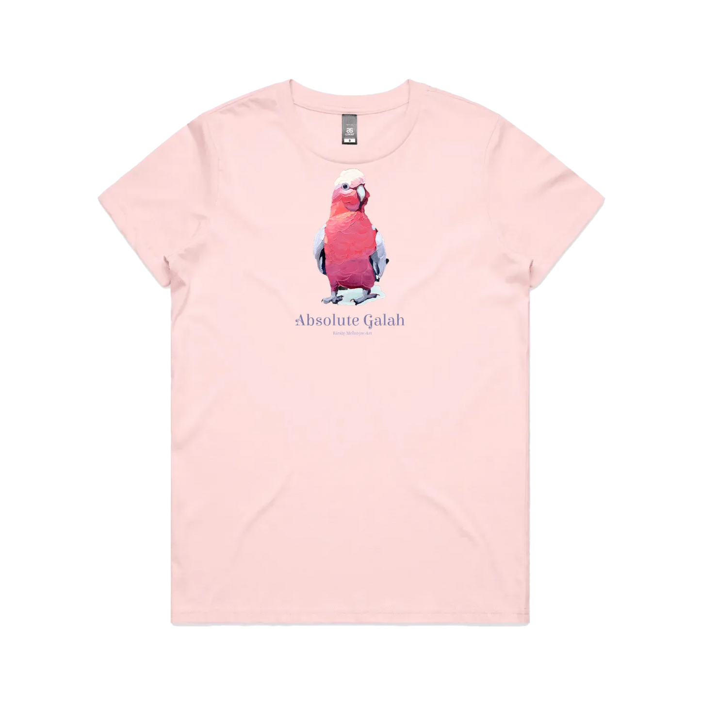 Pink front flat lay