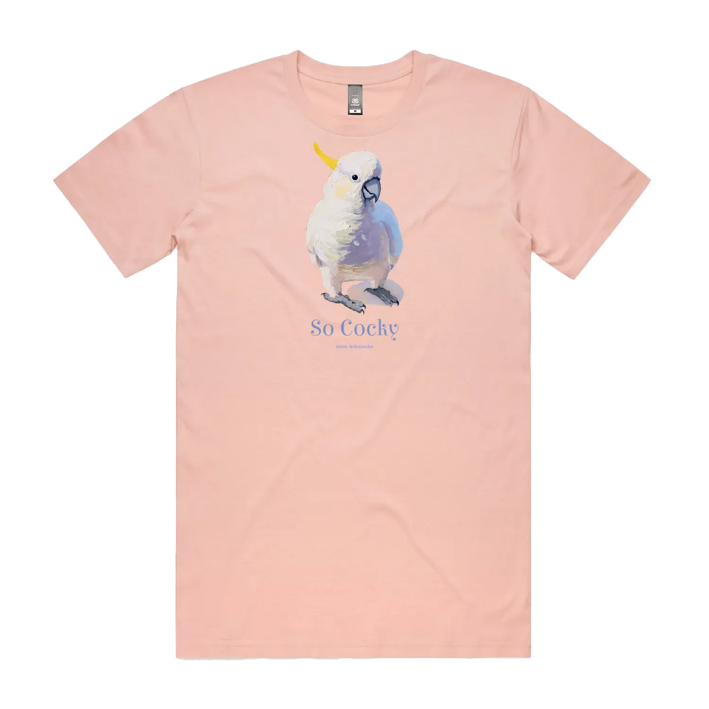 Pink front flat lay