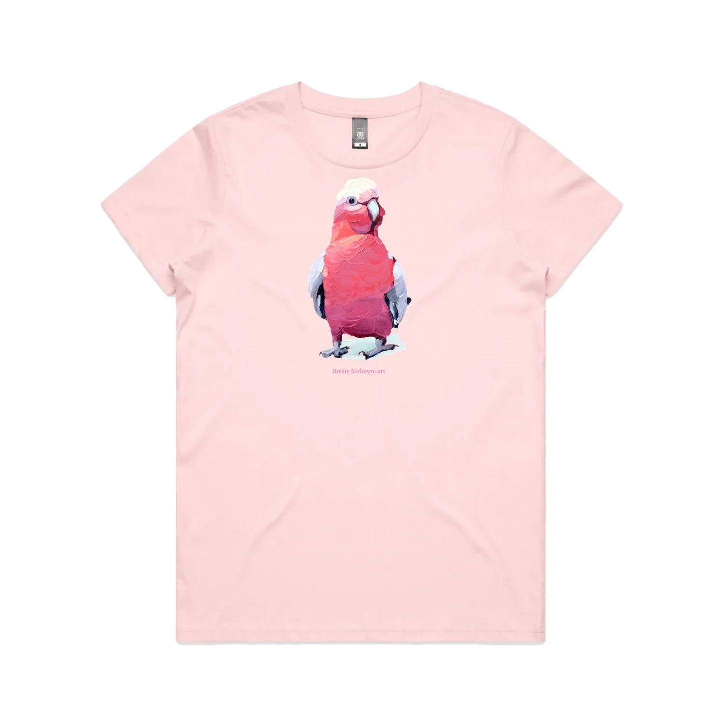 Pink front flat lay