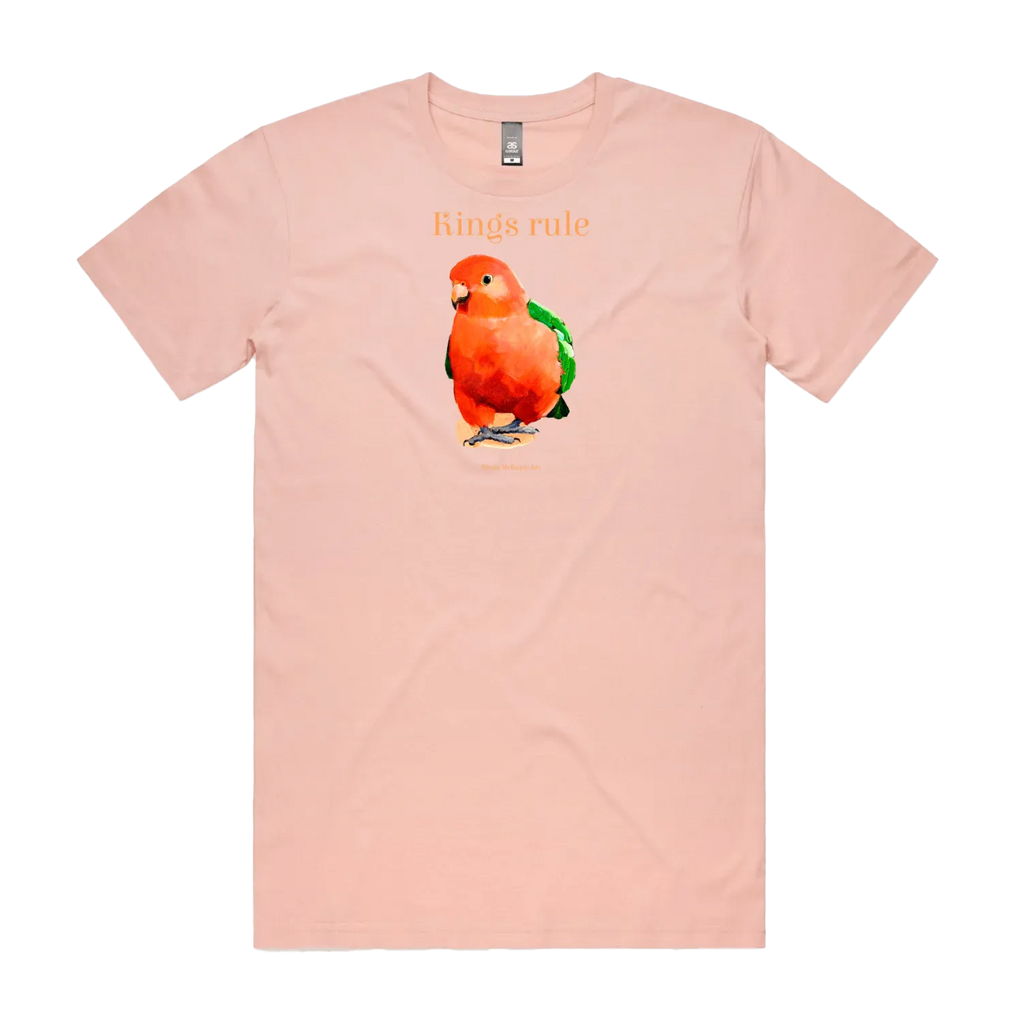Pink front flat lay