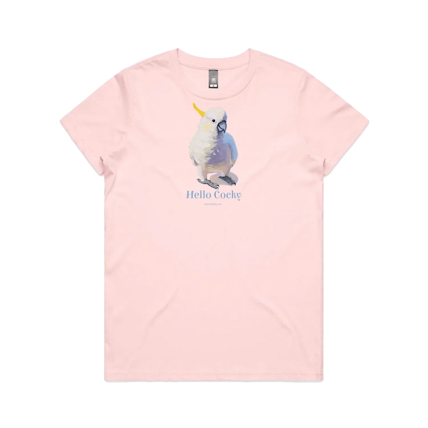 Pink front flat lay