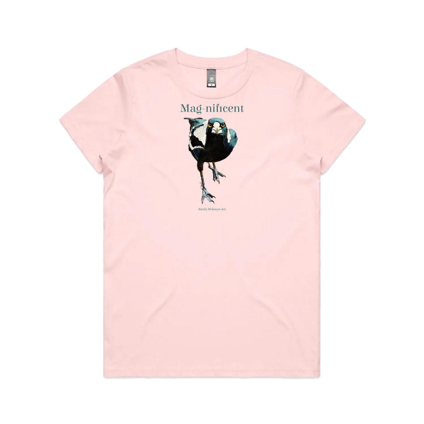 Pink front flat lay