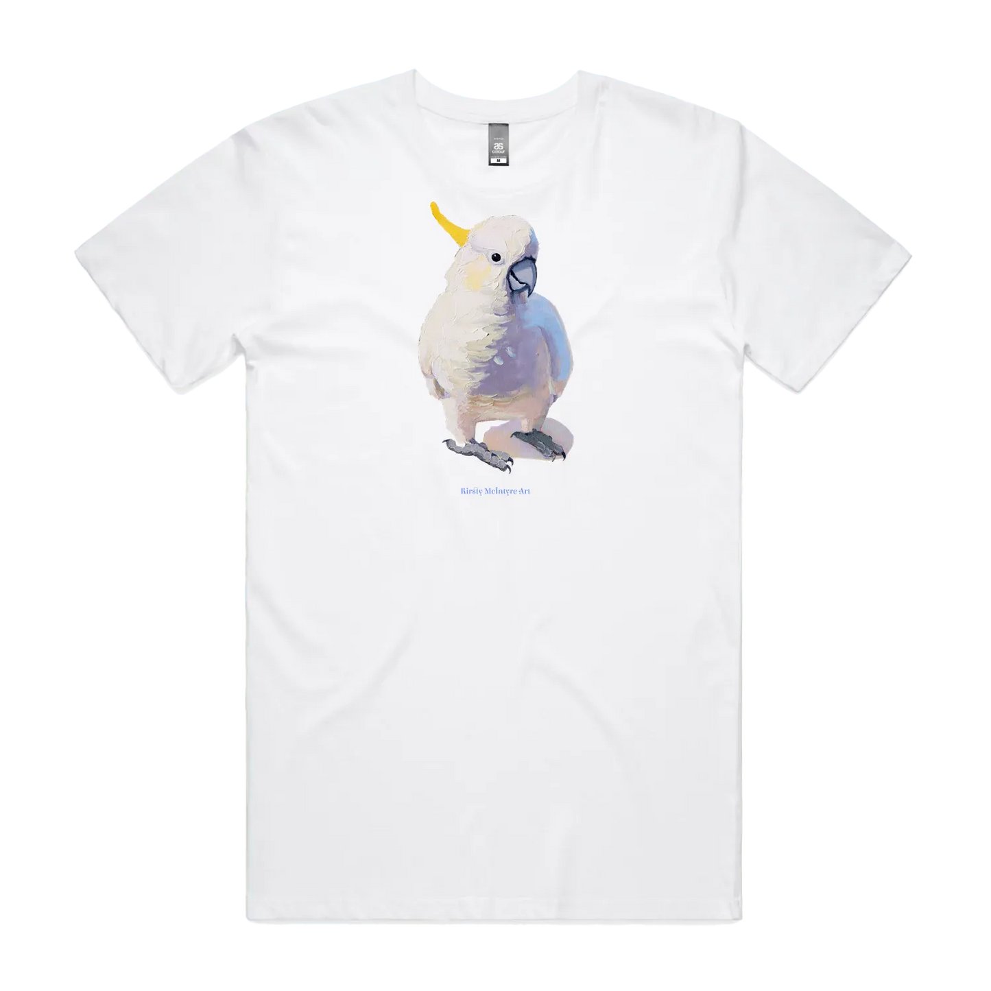 White front flat lay