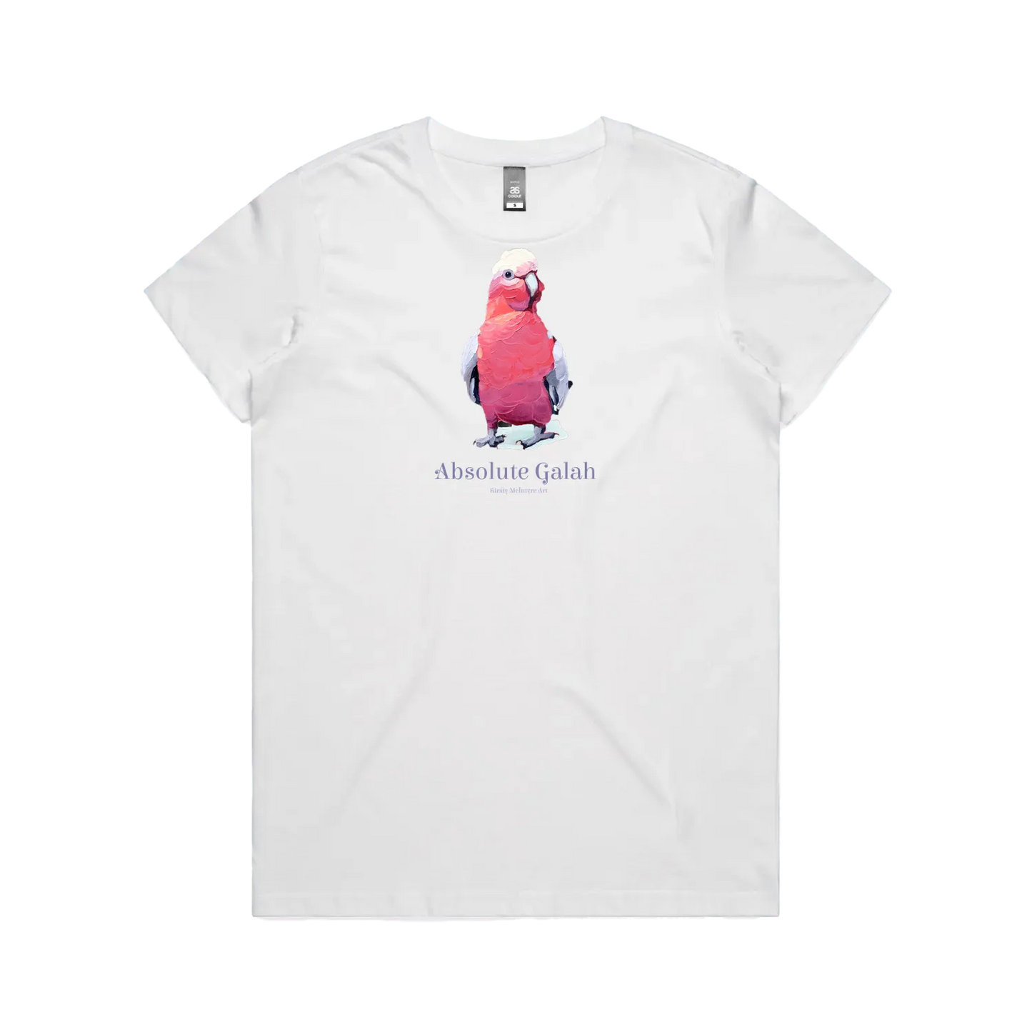 White front flat lay