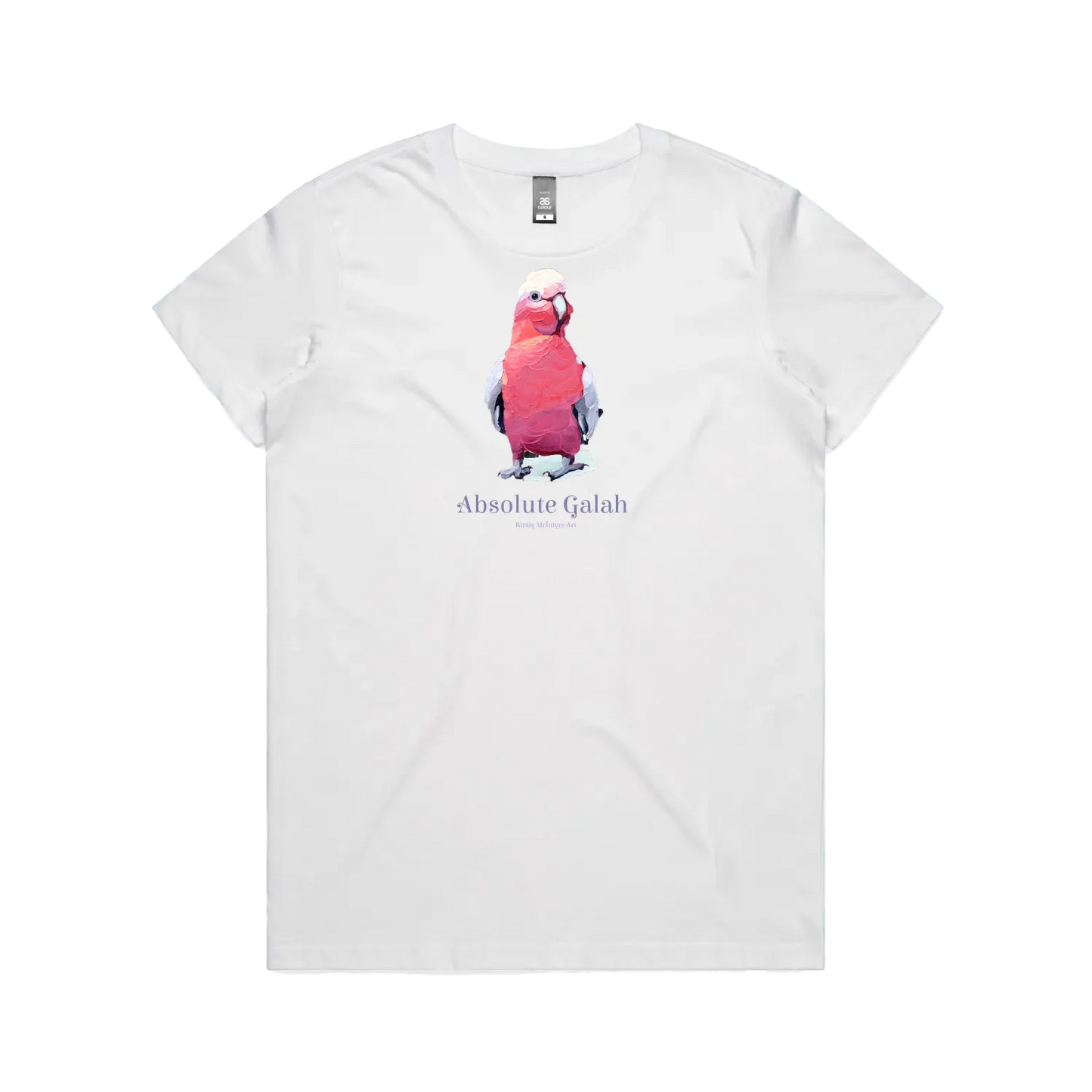White front flat lay