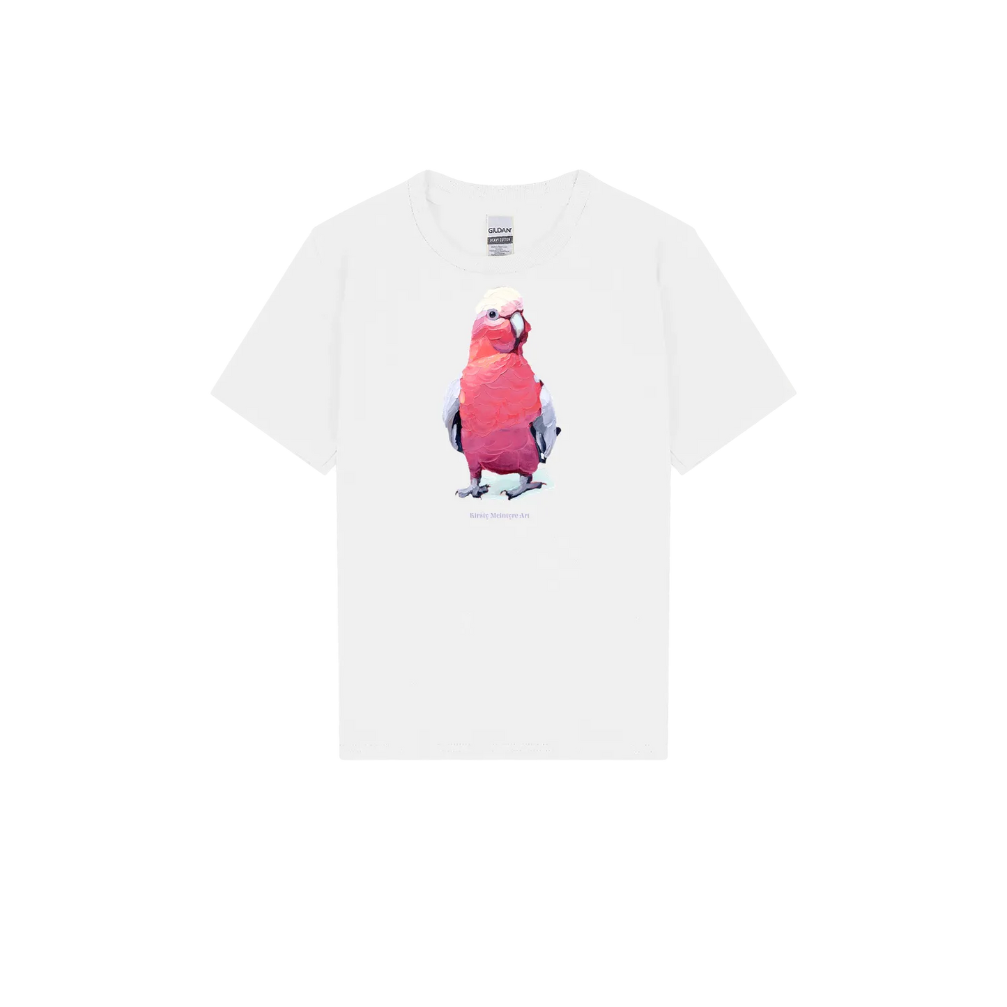 White front flat lay