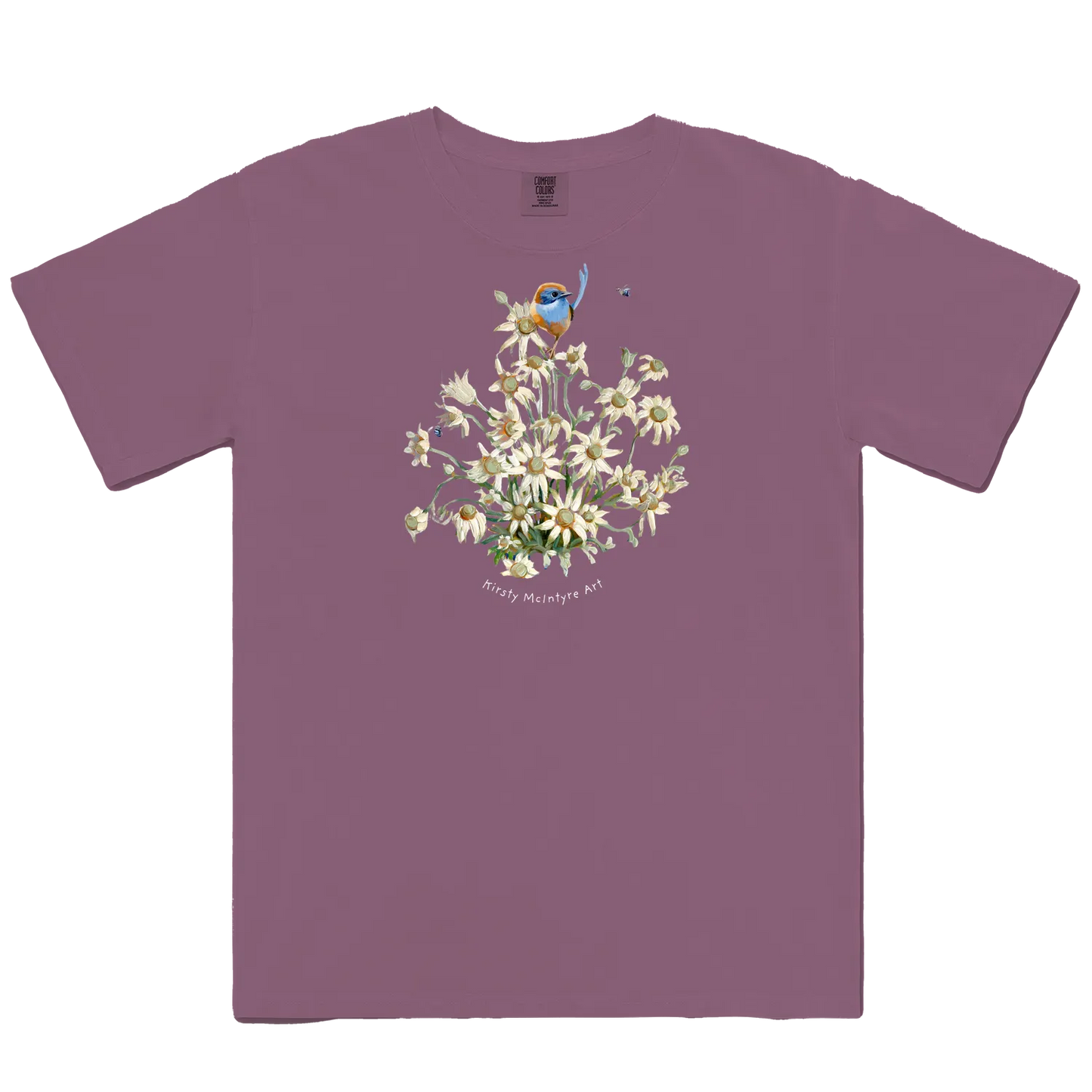 Berry front flat lay