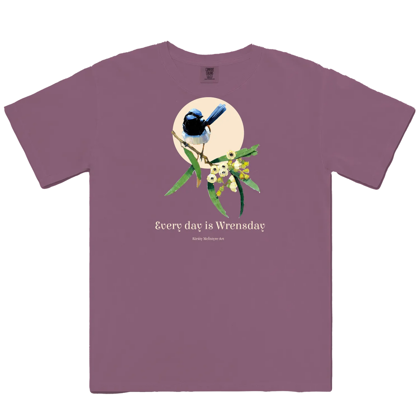 Berry front flat lay