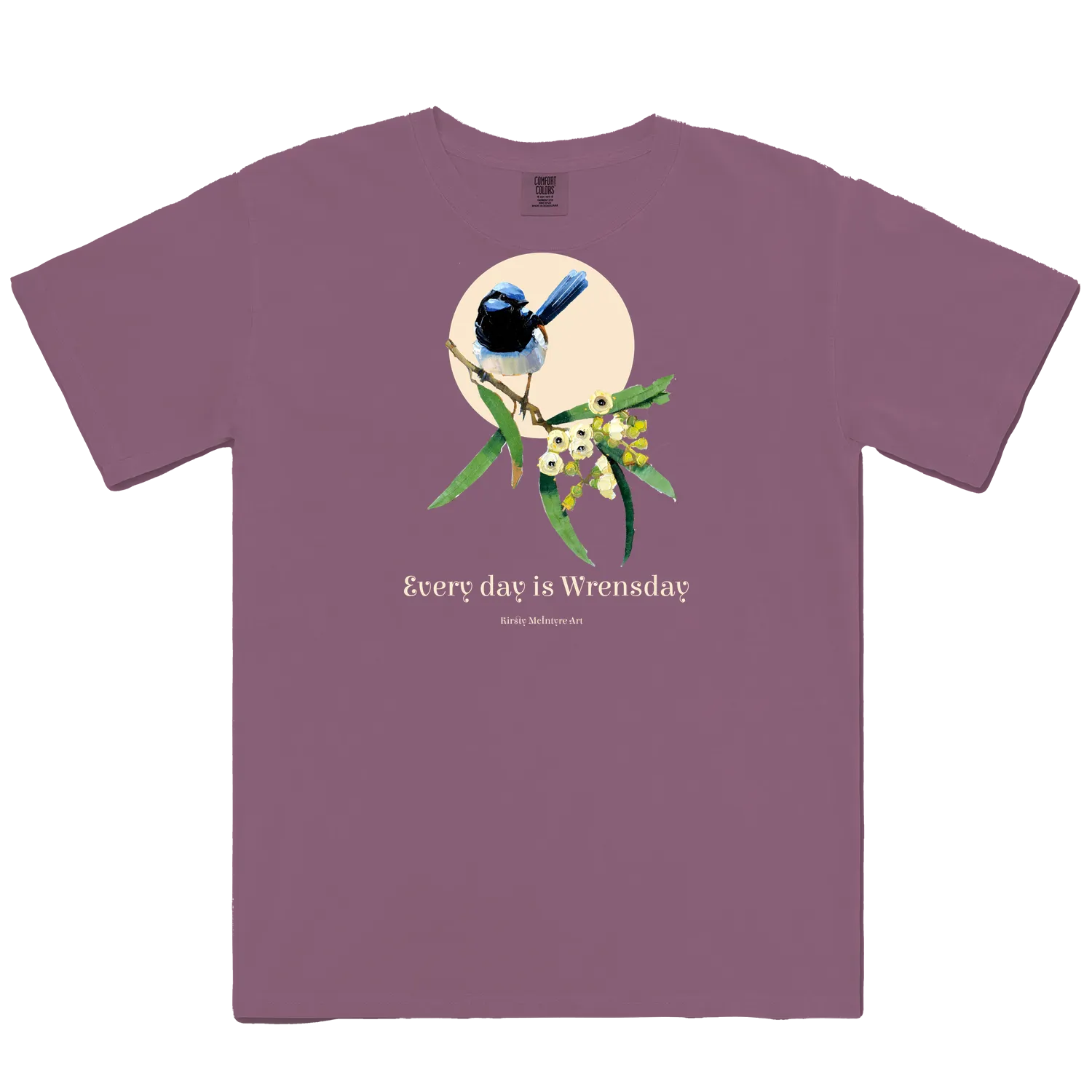 Berry front flat lay