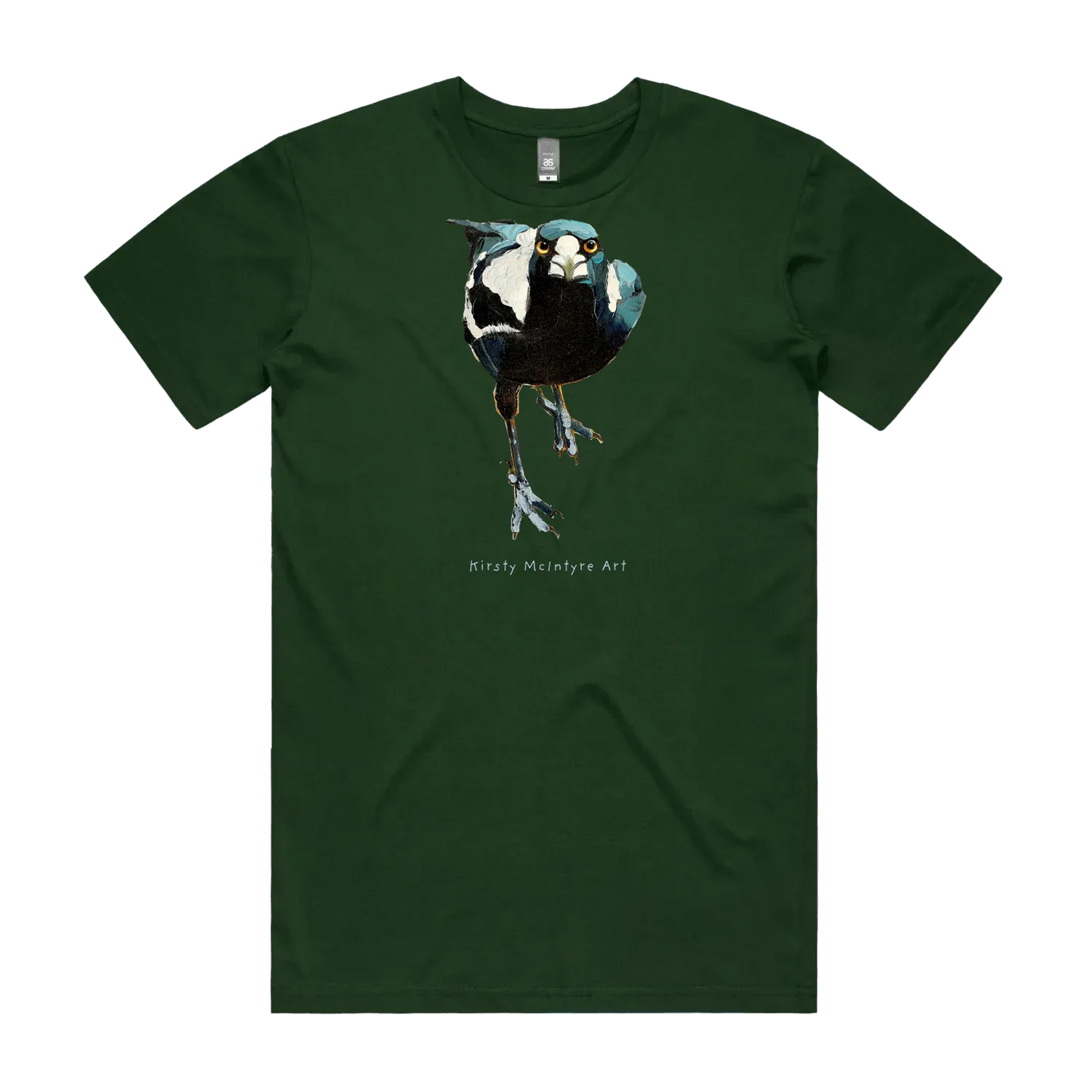 Forest Green front flat lay