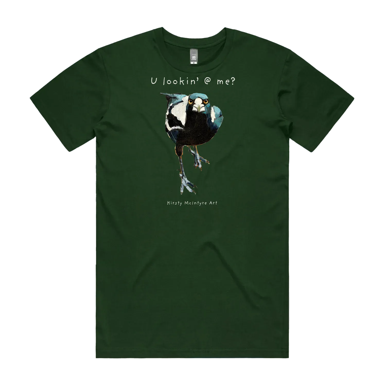 Forest Green front flat lay