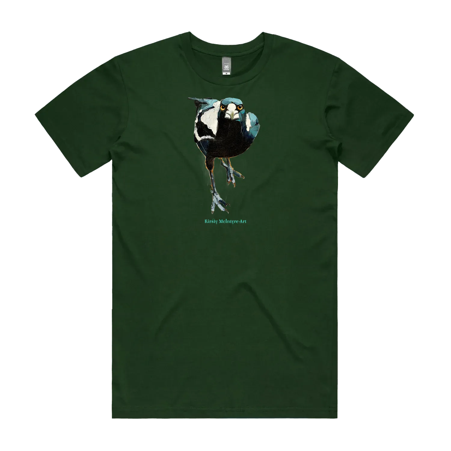 Forest Green front flat lay