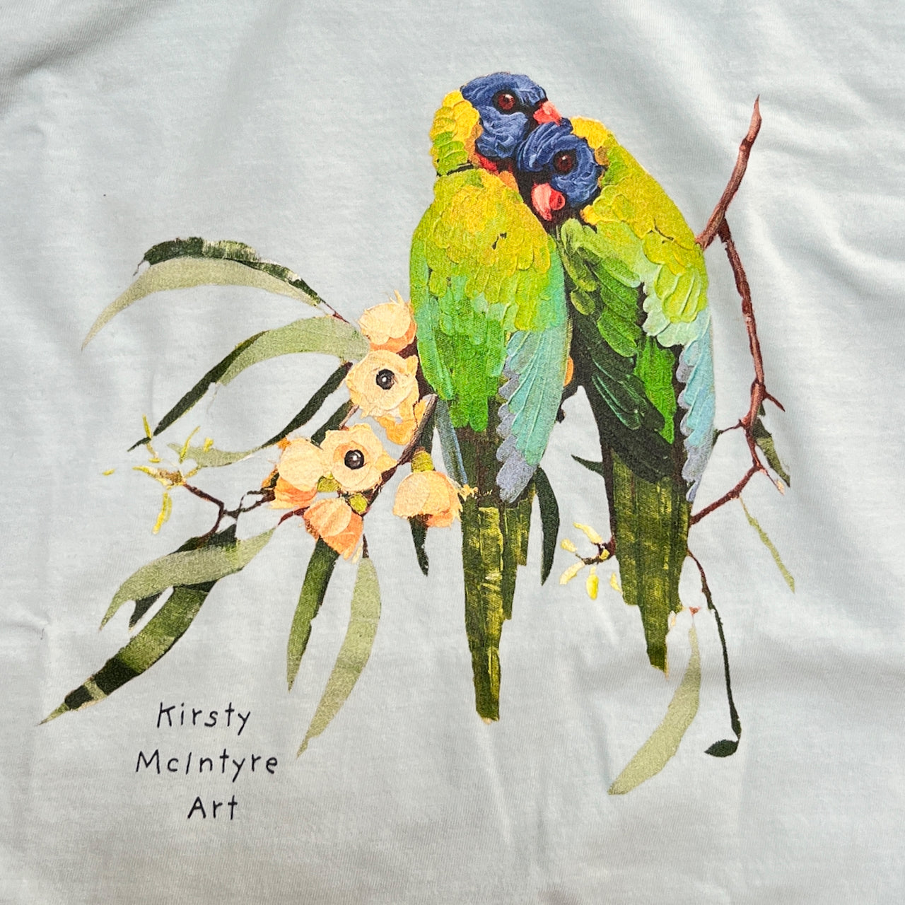 Lorikeet lovers comfort colors unisex tee