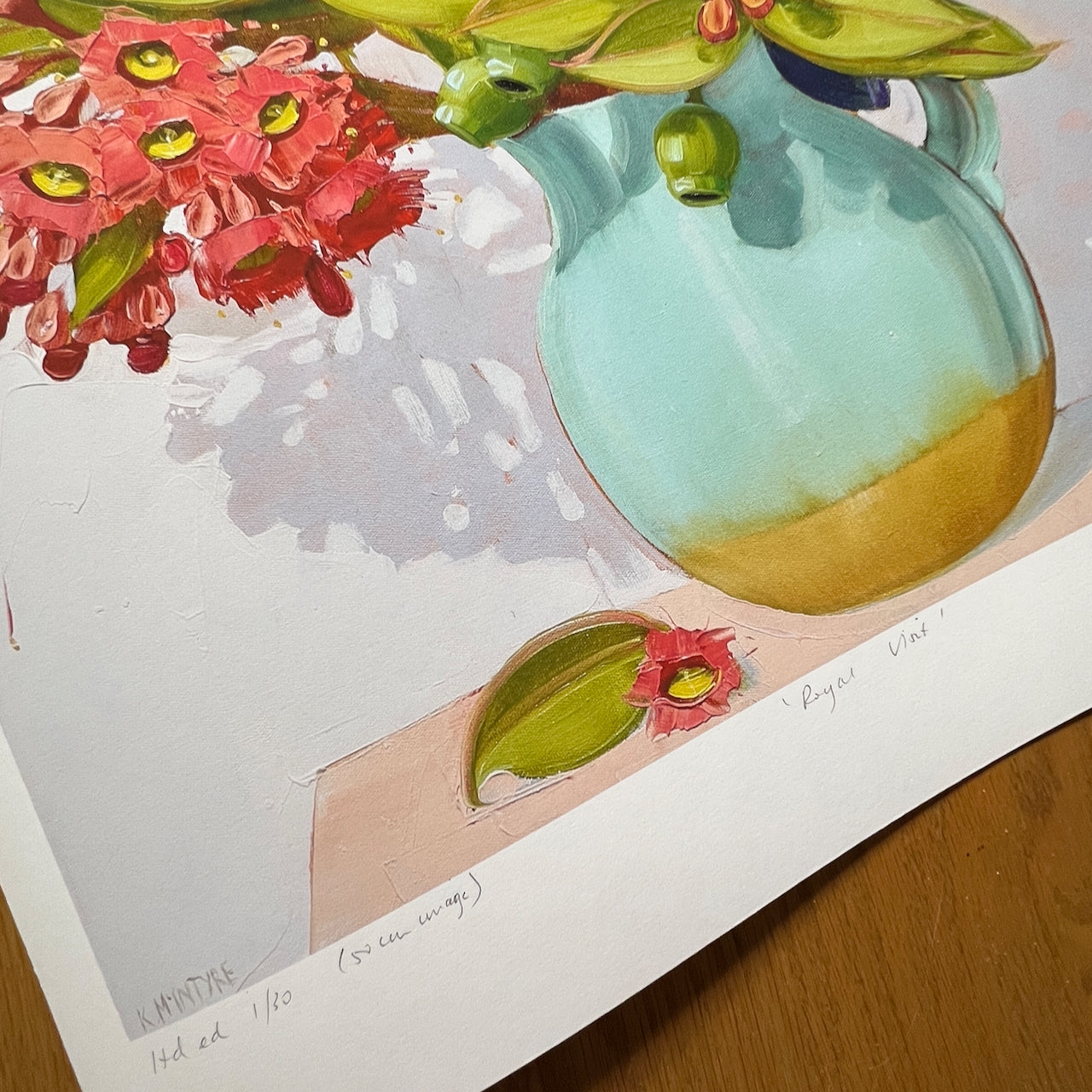 Royal visit; Limited edition print available in two sizes, sold unframed.