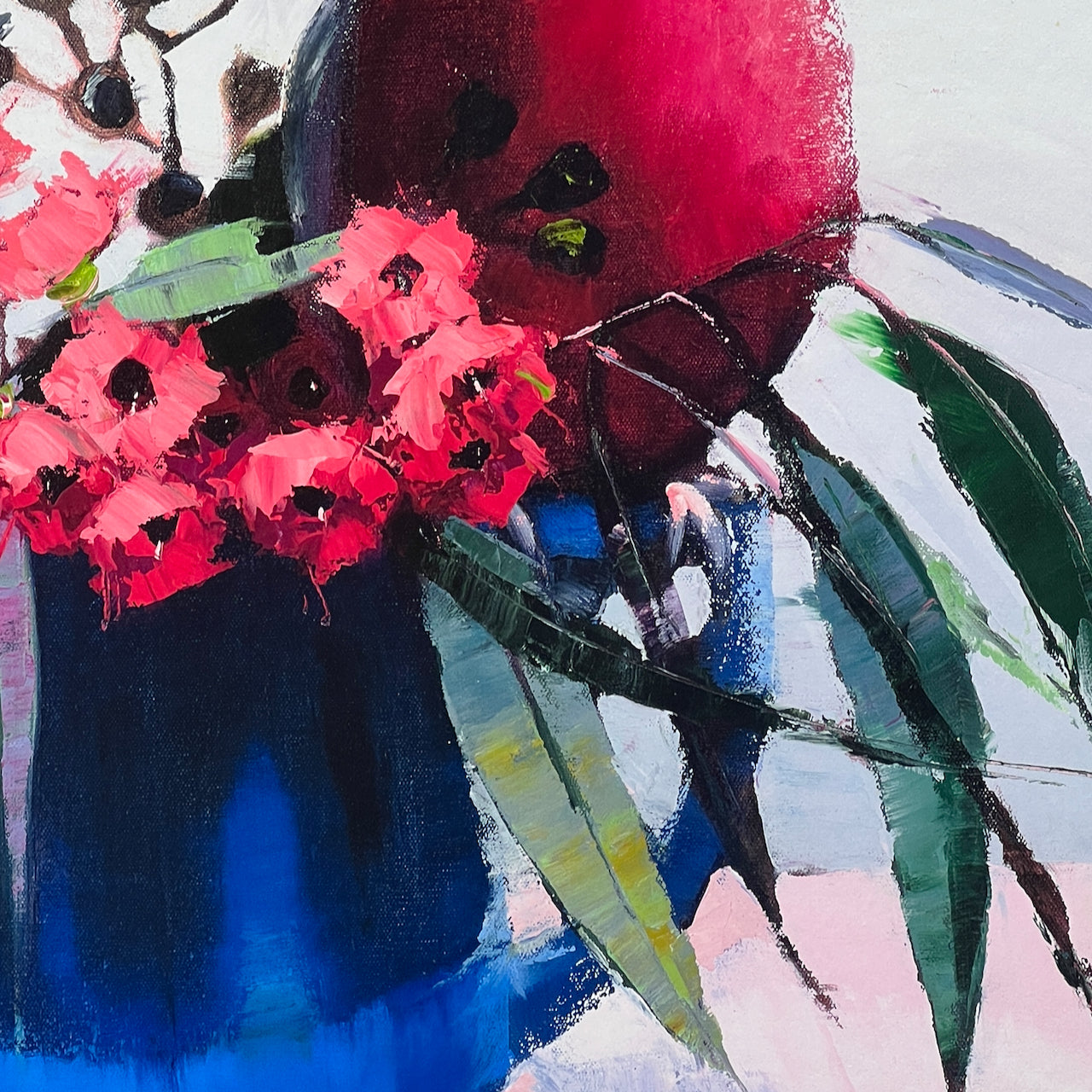 "Hello Handsome"  Limited edition print, available in two sizes, unframed.