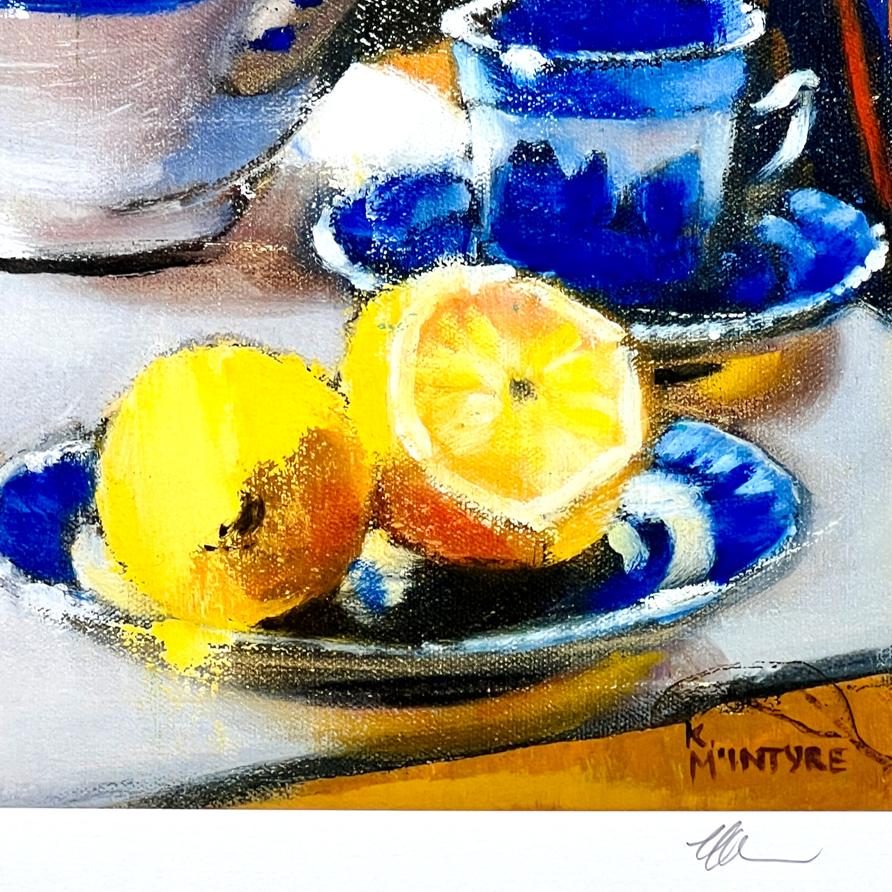 "Banksia Bay"; Limited edition print; 50cm image on 55x57cm paper, unframed