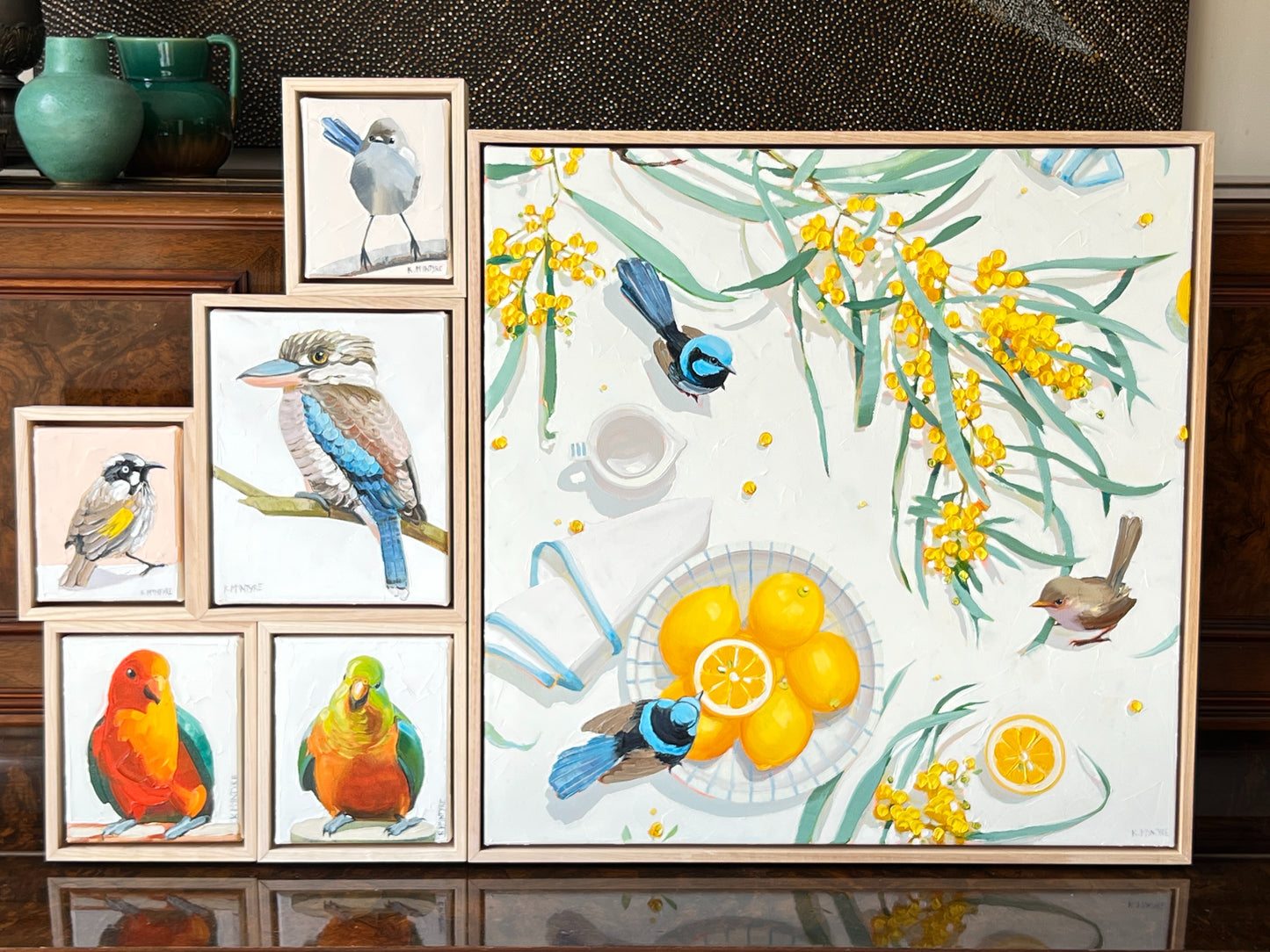 Resting blue