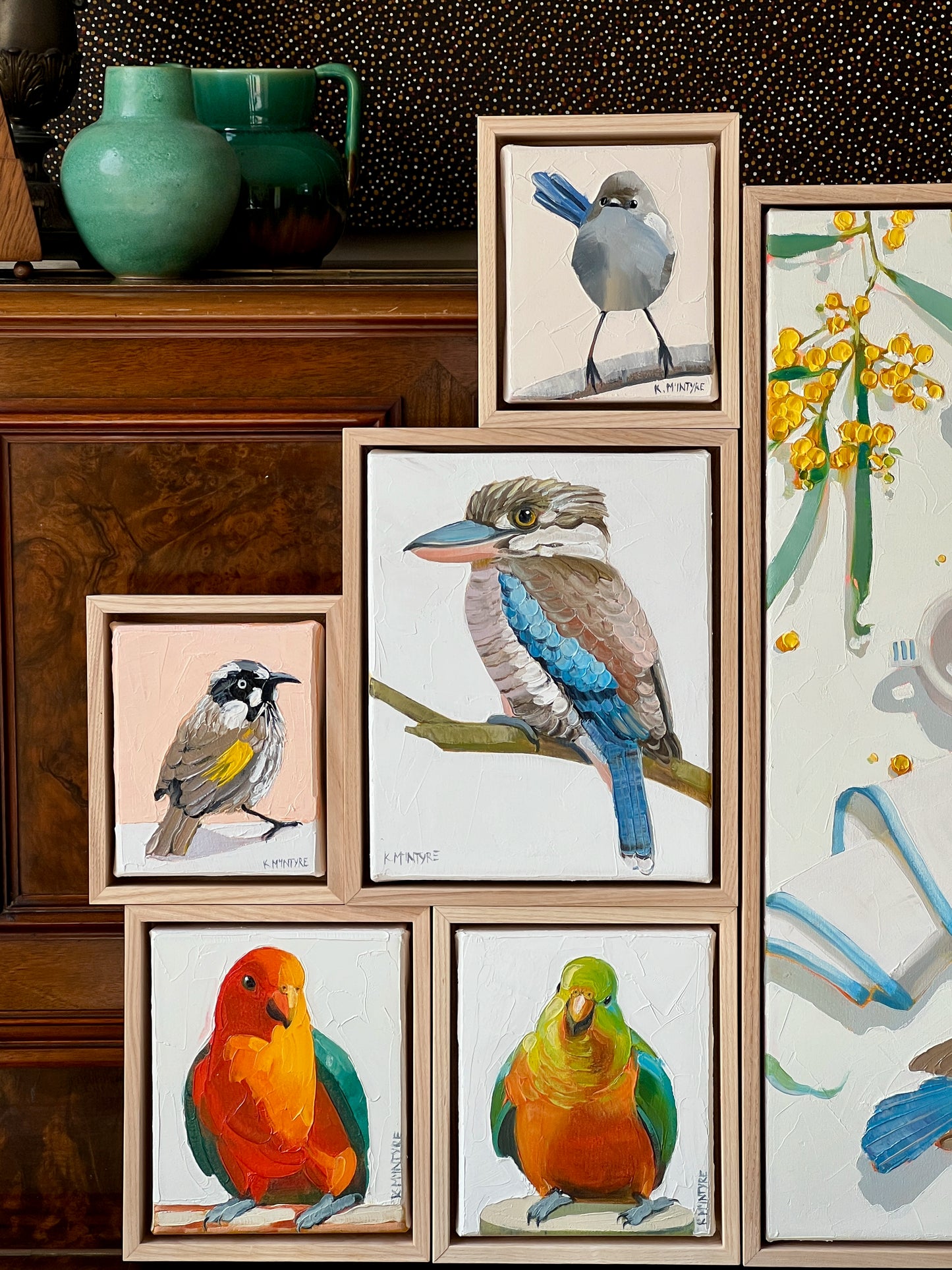 Blue winged kookaburra II