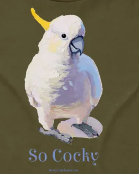 "So Cocky" unisex/mens staple tee