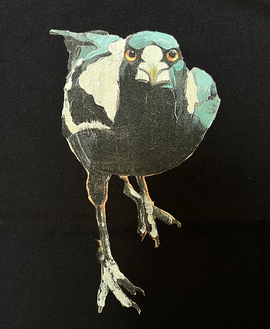 Kids fierce magpie tee