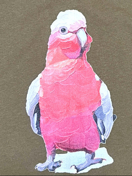 Unisex/mens galah staple t-shirt (image only, no slogan)