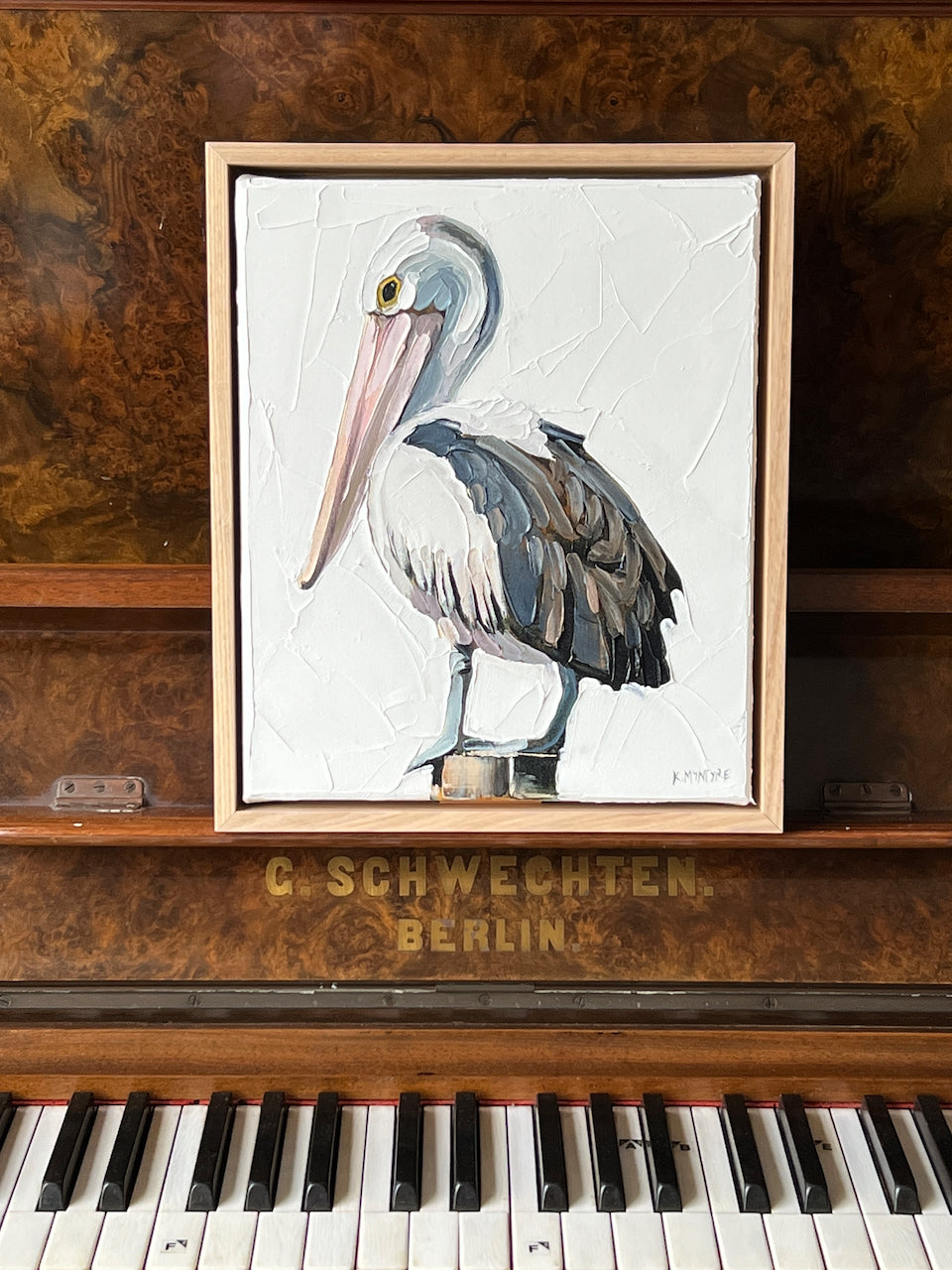 Pelican portrait