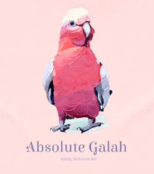 "Absolute Galah" womens maple t-shirt