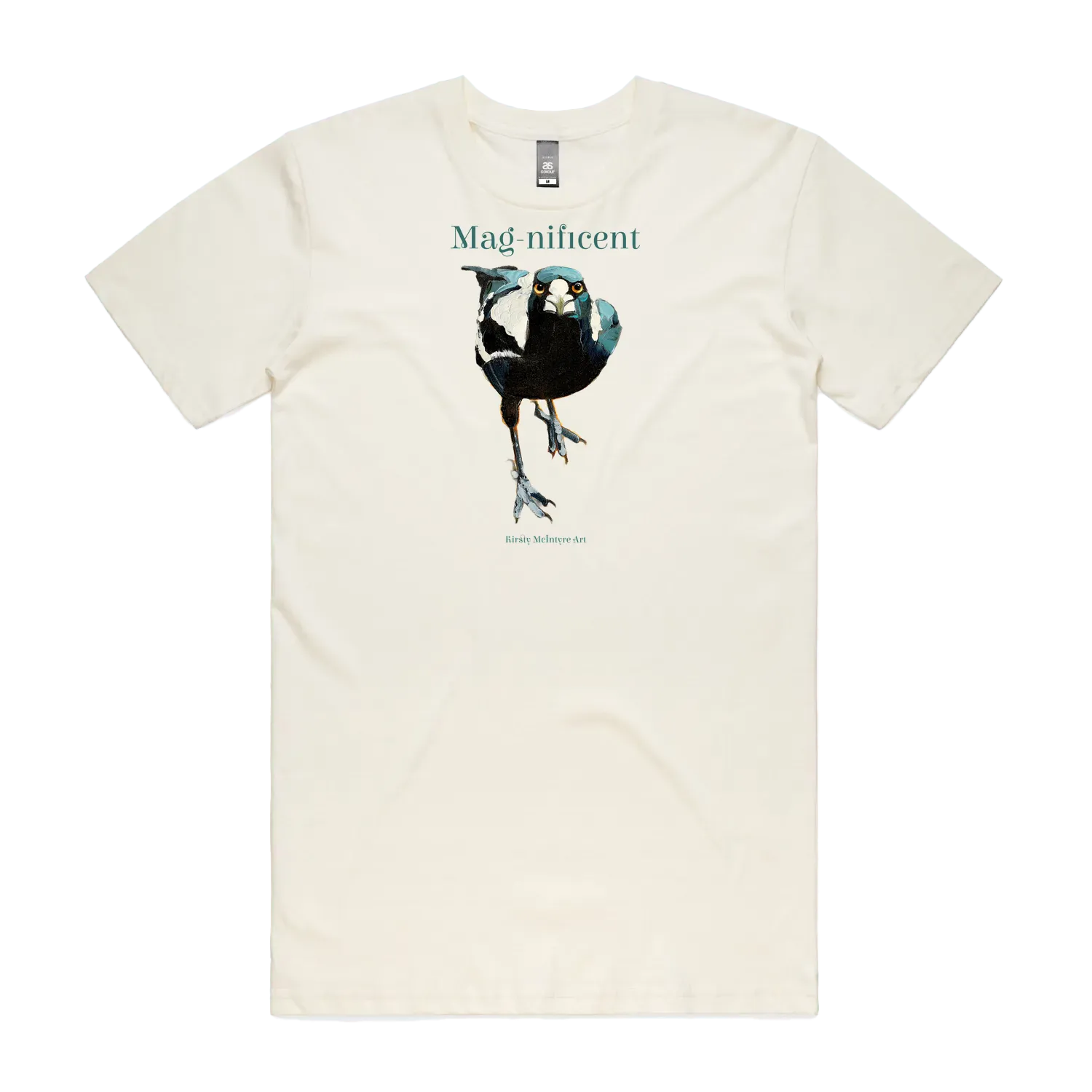 Natural front flat lay