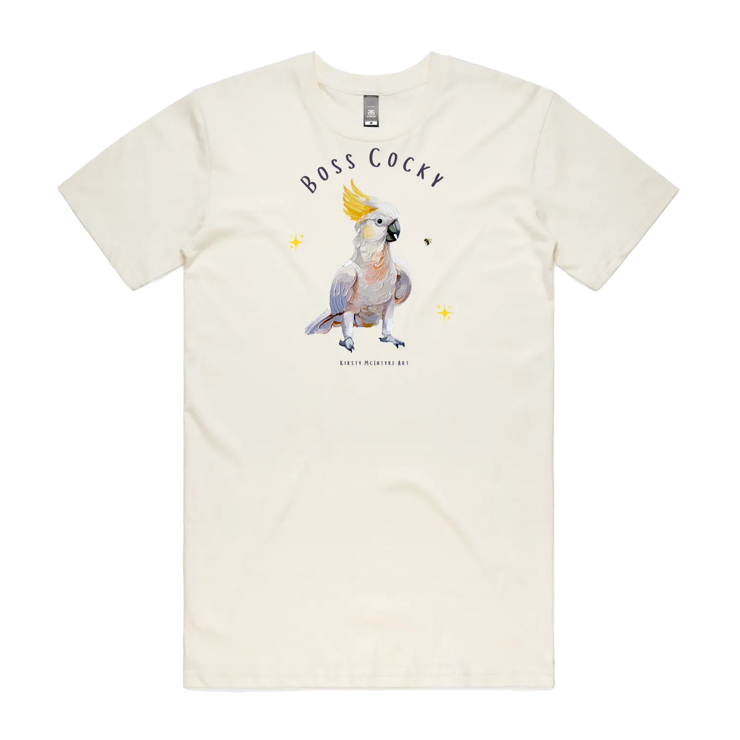 Natural front flat lay