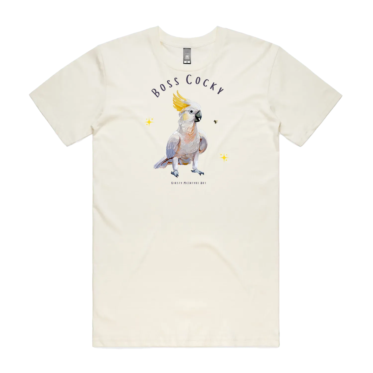 Natural front flat lay