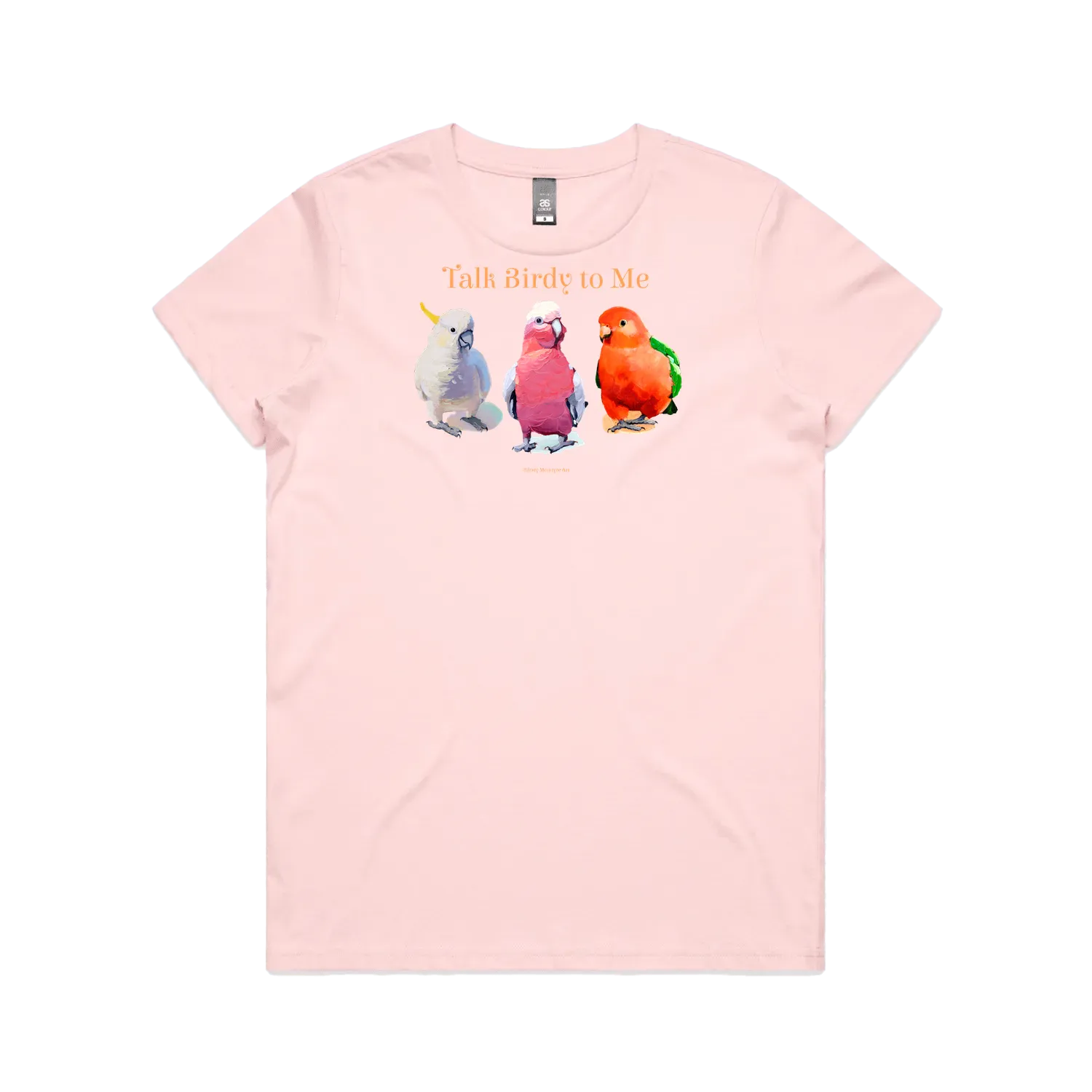 Pink front flat lay