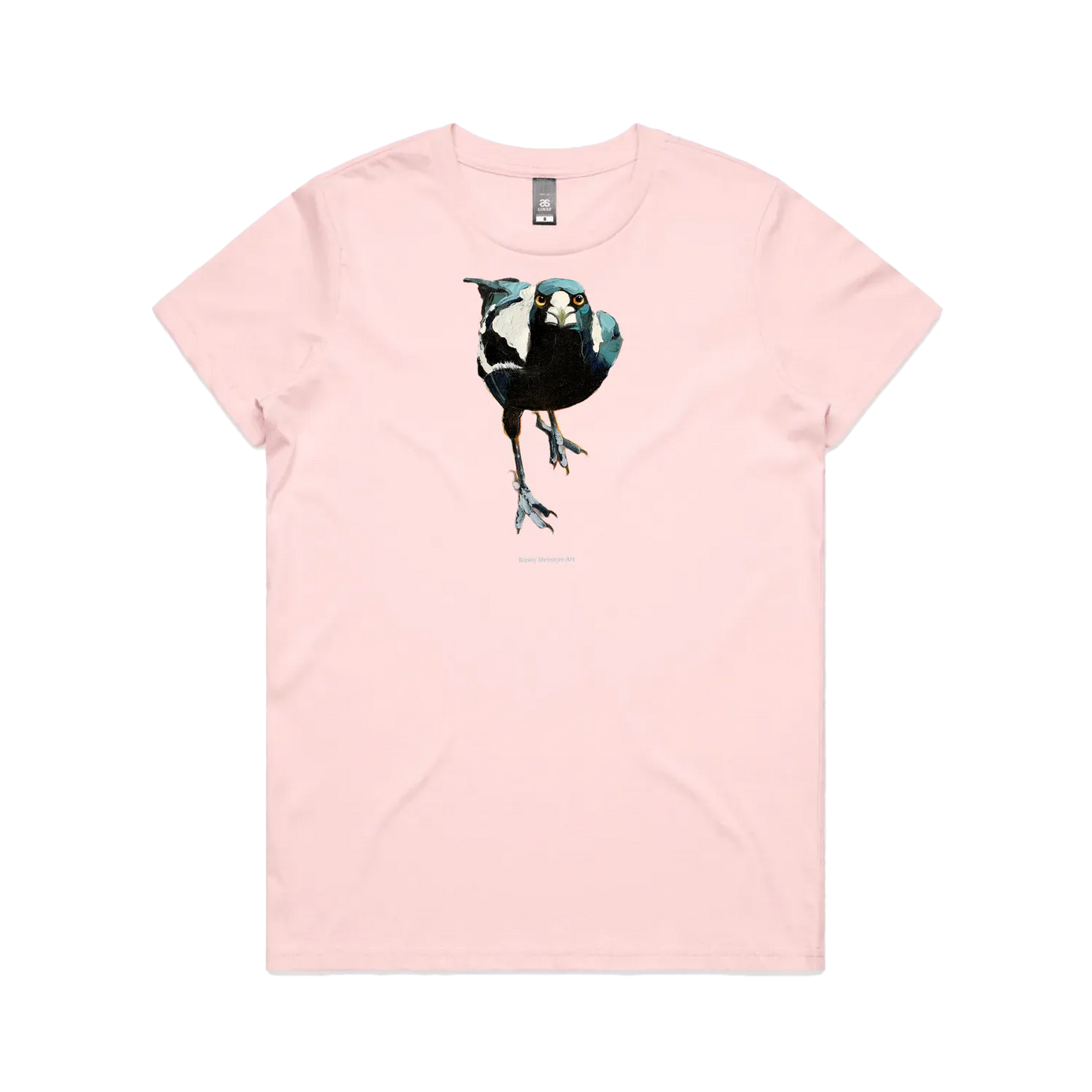 Pink front flat lay