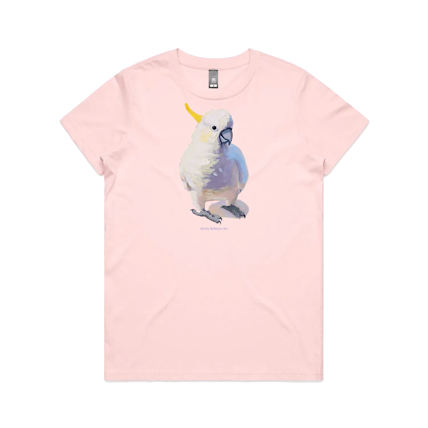 Pink front flat lay
