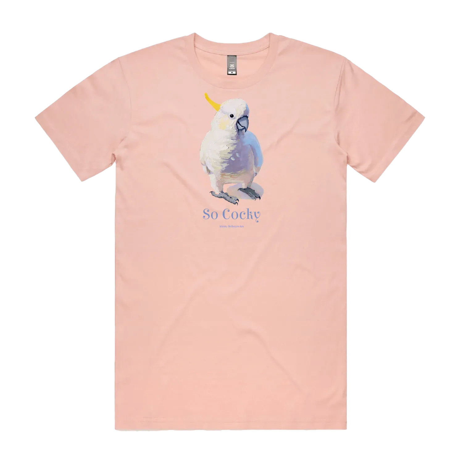 Pink front flat lay