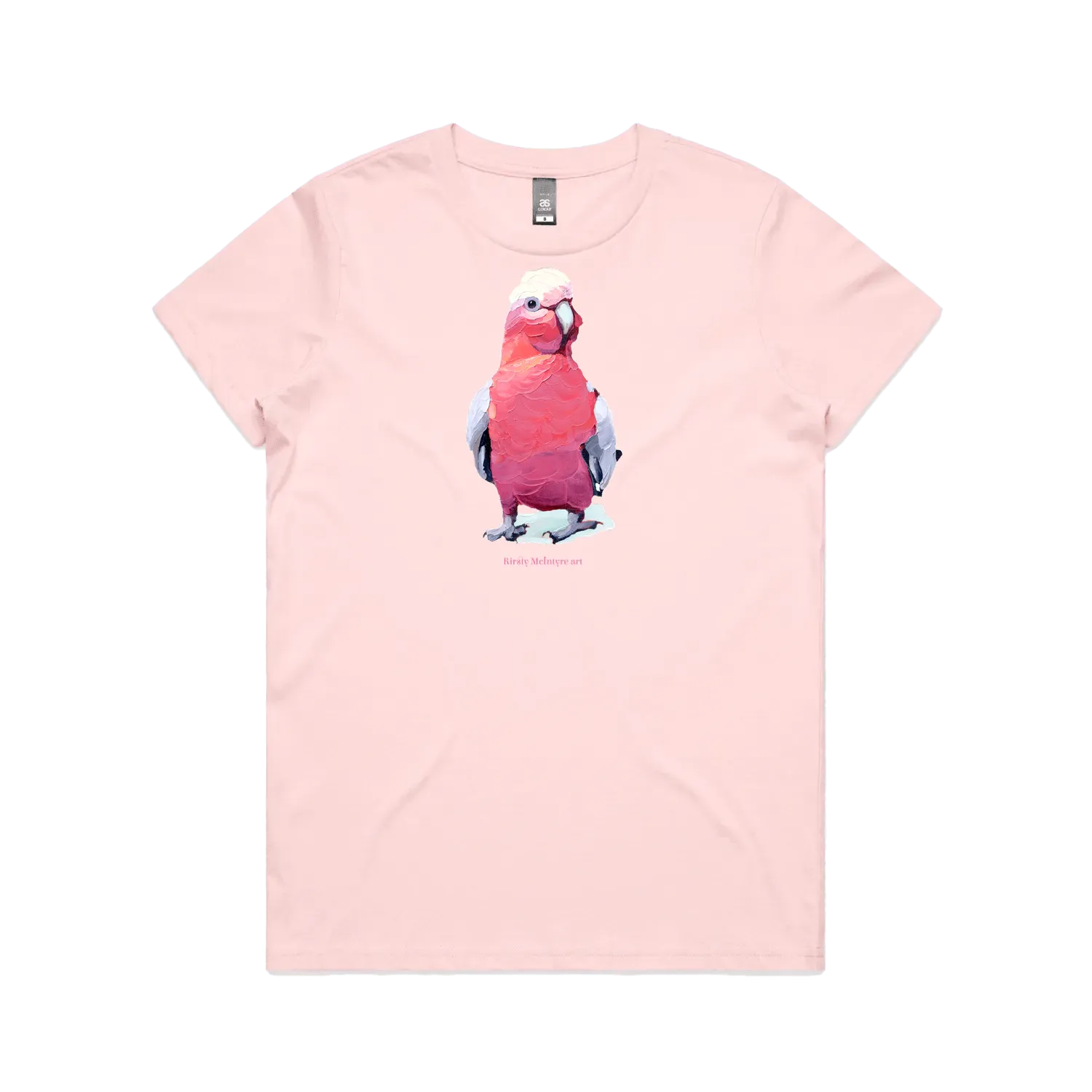 Pink front flat lay