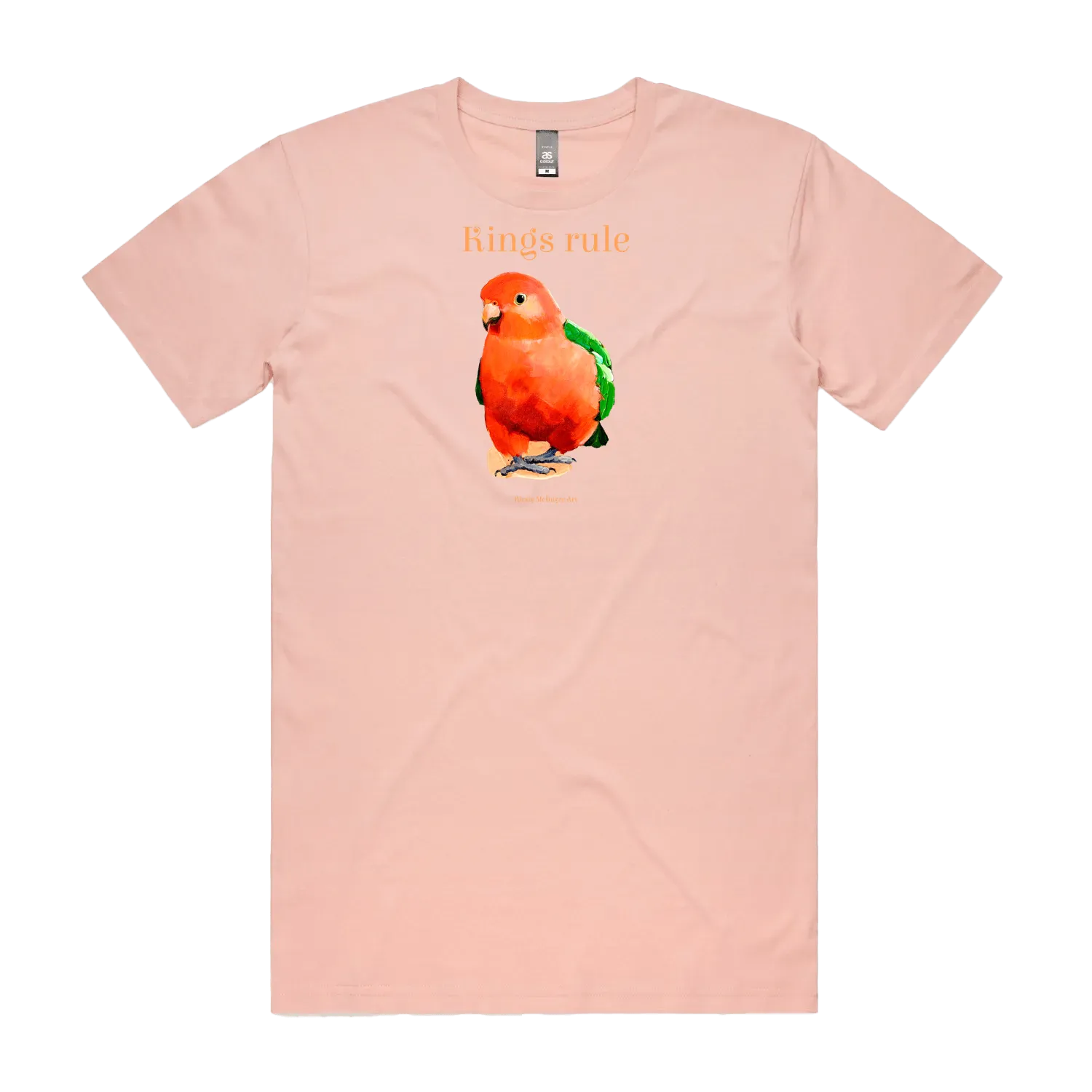 Pink front flat lay