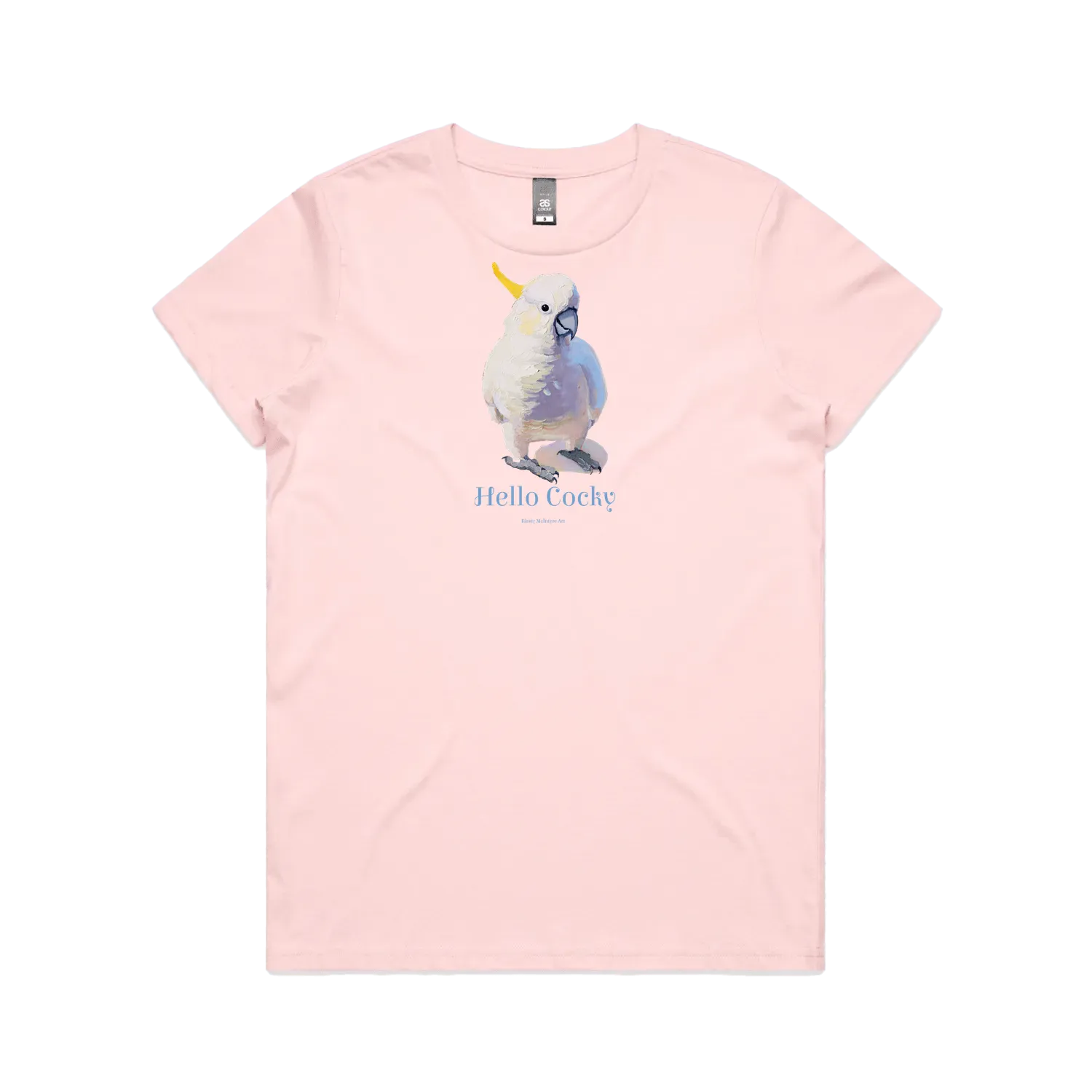 Pink front flat lay