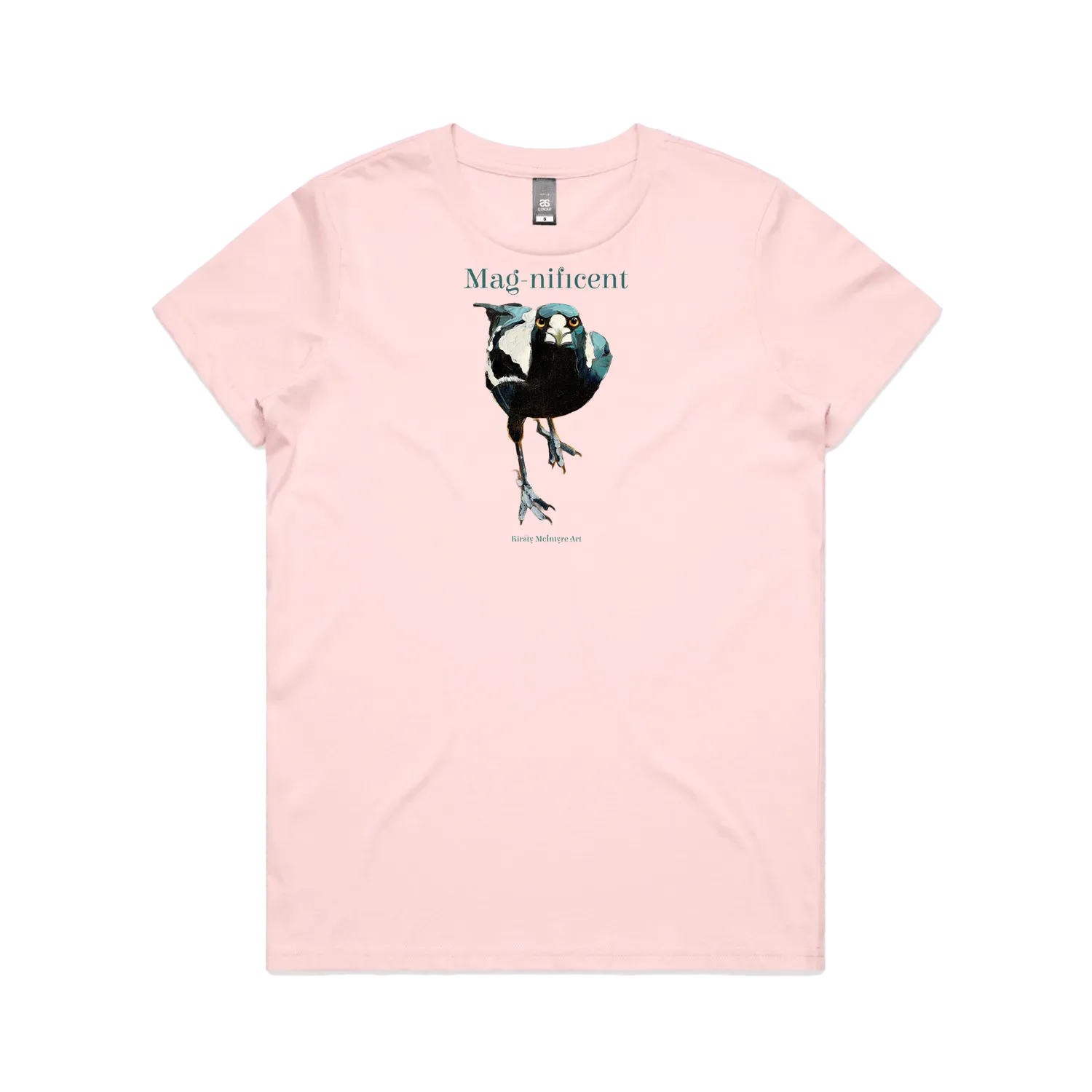 Pink front flat lay