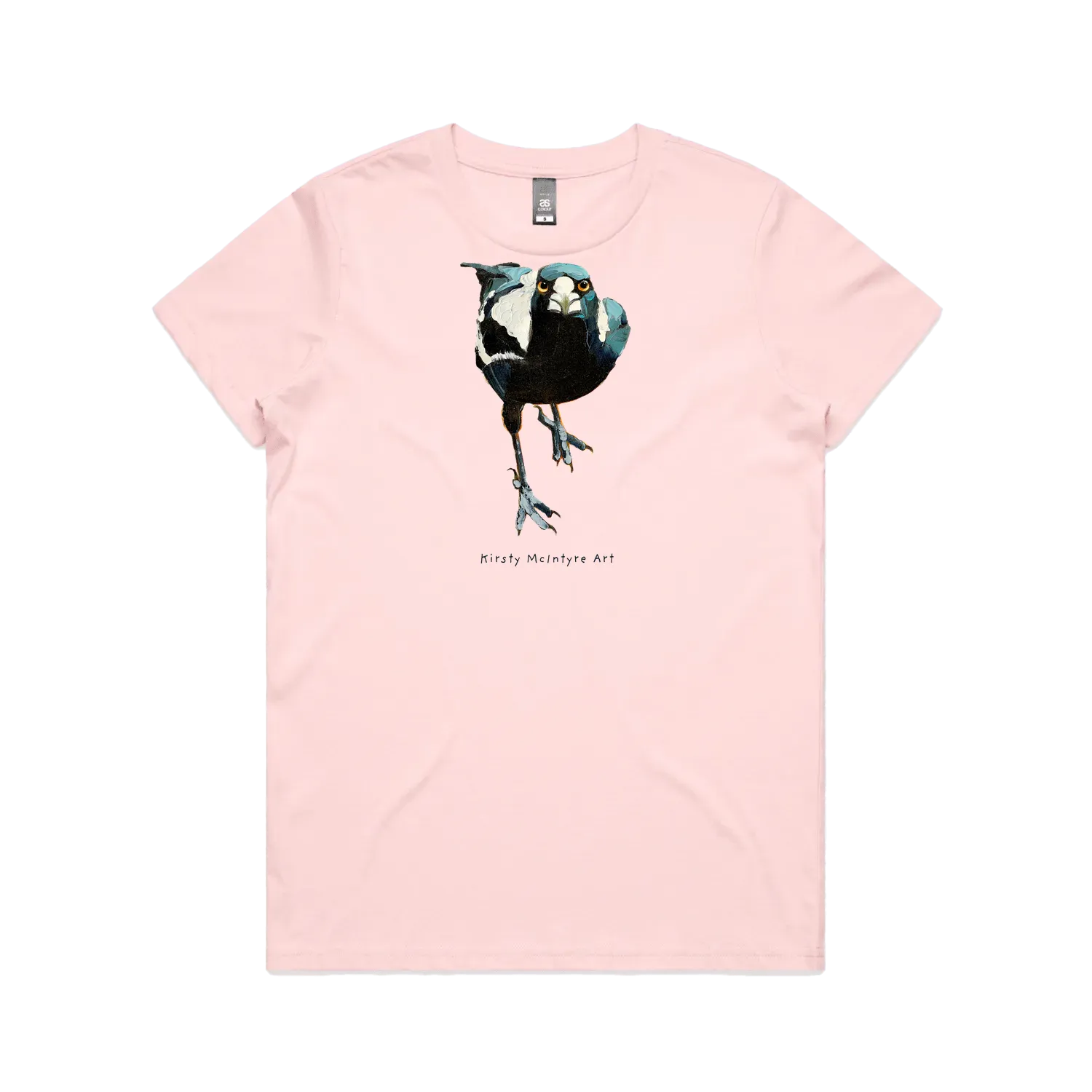 Pink front flat lay