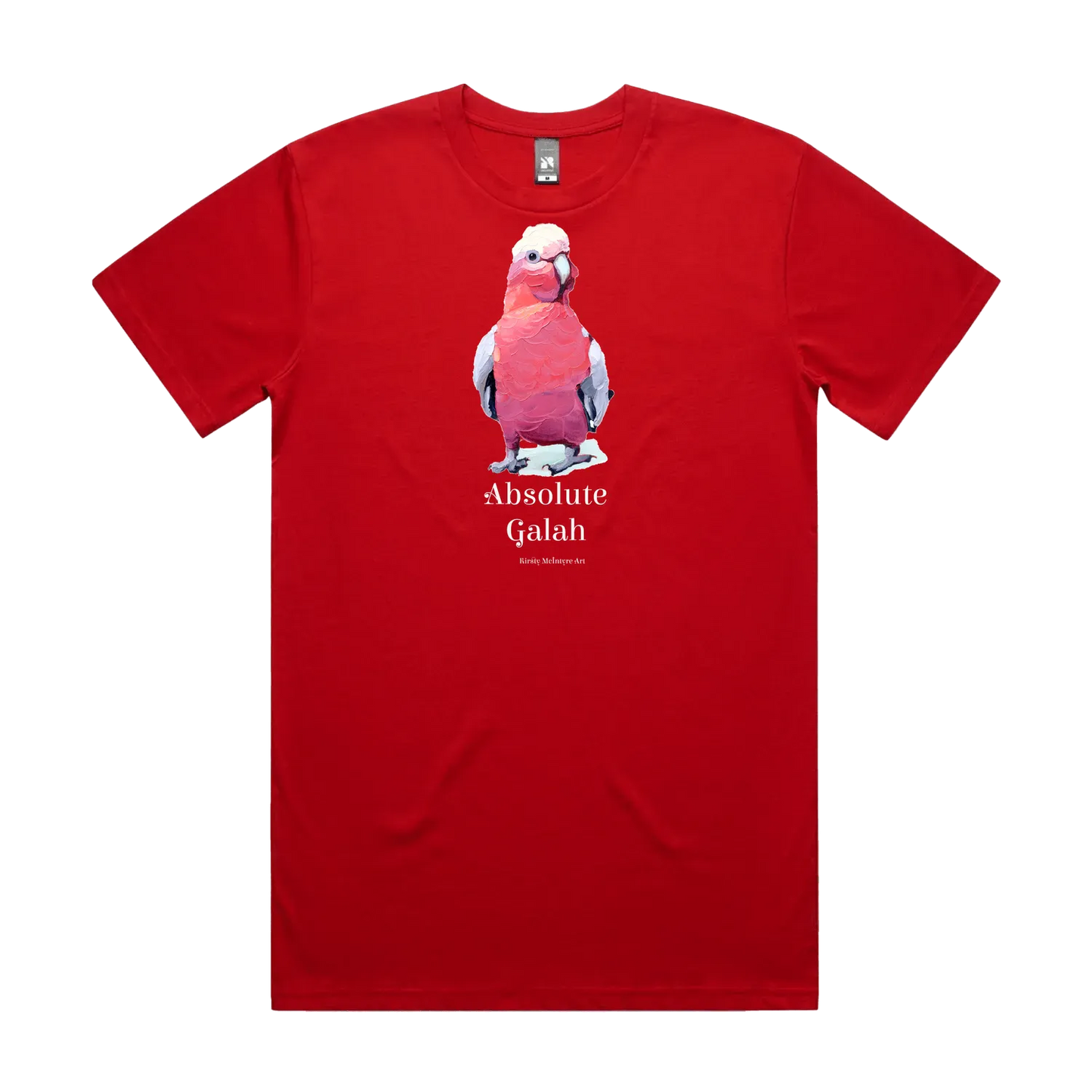 "Absolute galah" unisex/mens staple tee
